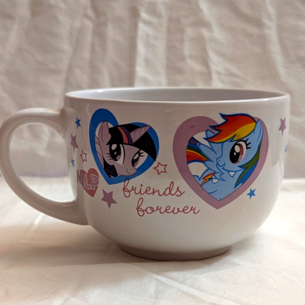 My Little Pony Friends Forever Mug – Rainbow Dash & Twilight Sparkle – HTF